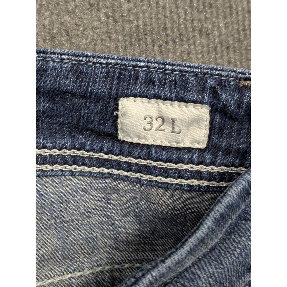 BKE Payton Jeans Womens 32 Long (34x32) Bootcut Stretch Flap Pocket Denim - Picture 9 of 13